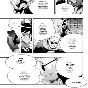 Interior preview page from Sweet Paprika Black White and Pink Holiday Special #1