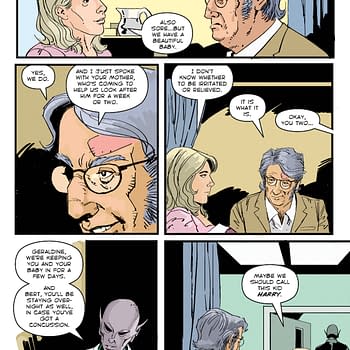 Interior preview page from RESIDENT ALIEN: THE BOOK OF CHANGES #4 STEVE PARKHOUSE COVER