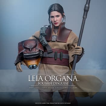 Princess Leia Dons Her Boushh Disguise with New Star Wars Hot Toys