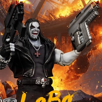 The Main Man Arrives from Beast Kingdom with Deluxe DC Comics Lobo