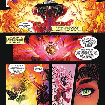 Interior preview page from SORCERER SUPREME #1 LESLEY "LEIRIX" LI COVER