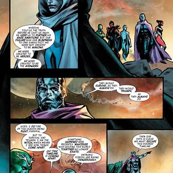 Interior preview page from AVENGERS #33 CAFU COVER