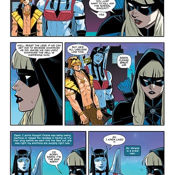 Interior preview page from Birds of Prey #28