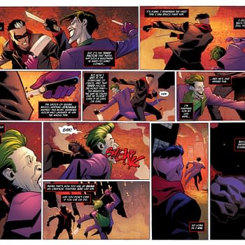 Interior preview page from DC KO: Red Hood vs. Joker #1