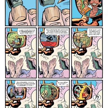 Interior preview page from DC KO: Wonder Woman vs Lobo #1