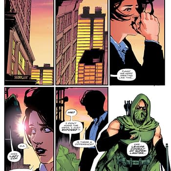 Interior preview page from Green Arrow #31