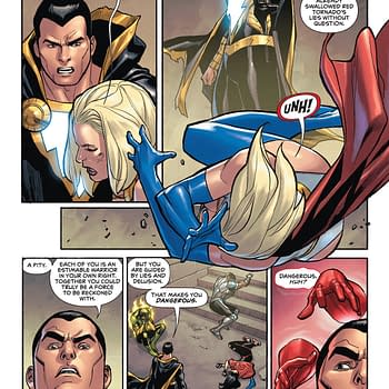 Interior preview page from Justice League Red #5