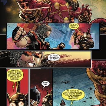 Interior preview page from LONGSHOTS #3 DUSTIN WEAVER COVER