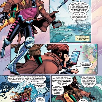 Interior preview page from MARVEL WINTER BREAK SPECIAL 2025 #1 GREG LAND COVER