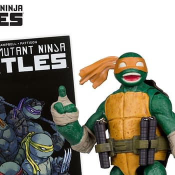 McFarlane Reveals Teenage Mutant Ninja Turtles Michelangelo Figure