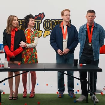 SNL 51: Fineman, Sherman, Day &#038; Johnson Tackle "Hot Ones Wing Pong"