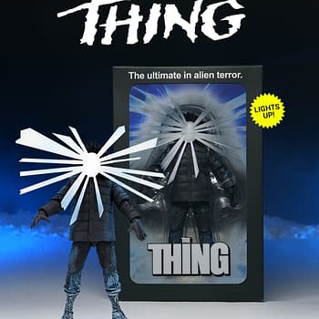NECA’s Poster Series Line Continues with the Horror of The Thing