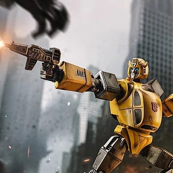 Transformers Bumblebee Roll Out with new 1/20 Iron Studio Statue