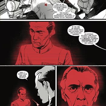 Interior preview page from STAR WARS: BOBA FETT - BLACK WHITE AND RED #4 KEN LASHLEY COVER