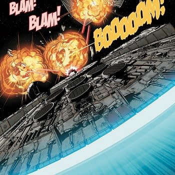 Interior preview page from STAR WARS: HAN SOLO - HUNT FOR THE FALCON #4 RAMON ROSANAS COVER