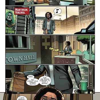 Interior preview page from WILL OF DOOM #1 JONAS SCHARF COVER