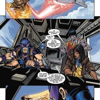 Interior preview page from X-VENGERS #3 MIKE MCKONE COVER