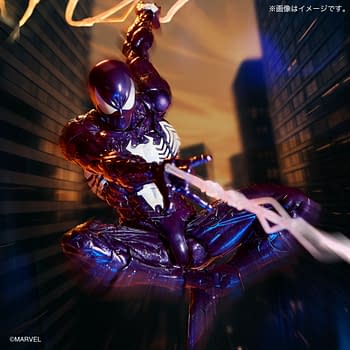 New Marvel Comics Revoltech Symbiote Spider-Man (Purple) Revealed