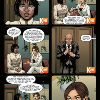 Interior preview page from TOMB RAIDER: SACRED ARTIFACTS #1 EREN ANGIOLINI COVER