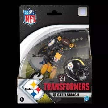 Transformers x Pittsburgh Steelers Autobot Steelsmash Has Arrived