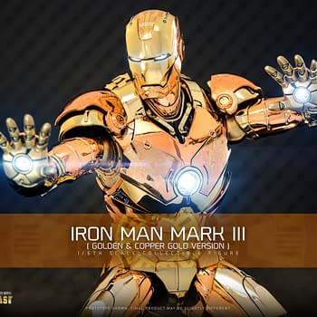 Limited Edition Golden & Copper Gold Iron Man Debuts from Hot Toys