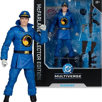 Return to DC Comics Golden Age with McFarlane’s New Blackhawk Figure