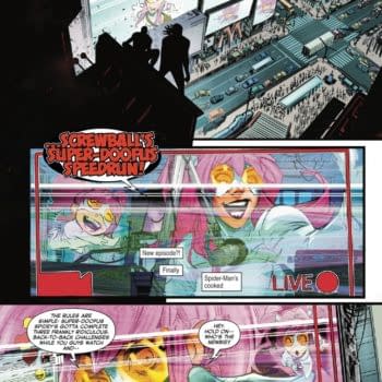 Interior preview page from AMAZING SPIDER-MAN 2026 ANNUAL #1 FRANCESCO MOBILI COVER