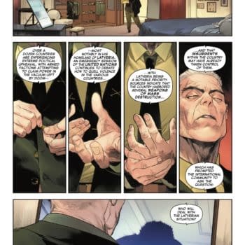 Interior preview page from CAPTAIN AMERICA #6 BEN HARVEY COVER