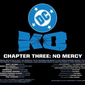Interior preview page from DC KO #3