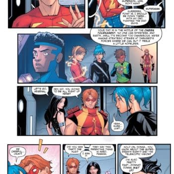 Interior preview page from DC KO: The Kids Are All Fight Special #1