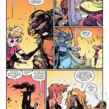 Interior preview page from Harley Quinn #58