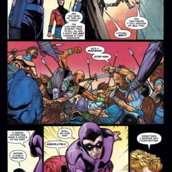 Interior preview page from Defenders of the Earth: Dark Destiny #2