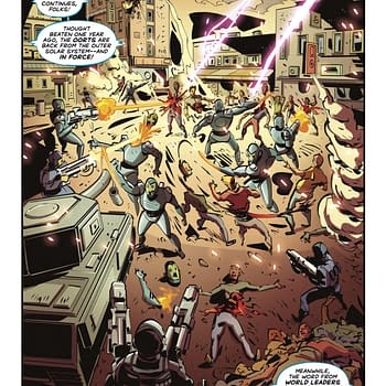 Interior preview page from War Wolf #3