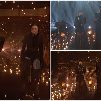 KPOP Demon Hunters' EJAE, Audrey Nuna & Rei Ami Light Up Late-Night