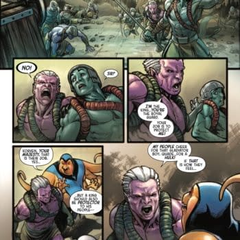 Interior preview page from PLANET SHE-HULK #3 AARON KUDER COVER