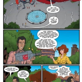 Interior preview page from TMNT: SATURDAY MORNING ADVENTURES #33 DAN SCHOENING COVER