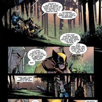 Interior preview page from WOLVERINE #15 DAN PANOSIAN COVER