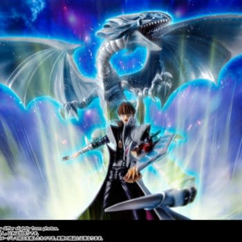 Seto Kaiba Arrives with New S.H.MonsterArts Yu-Gi-Oh! Figure