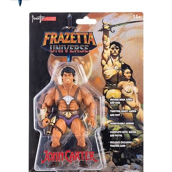 John Carter of Mars Joins Frazetta Girls Retro ICON Collectibles Line