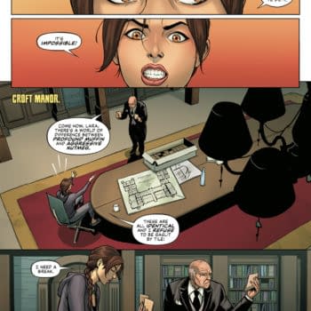 Interior preview page from TOMB RAIDER: SACRED ARTIFACTS #2 EREN ANGIOLINI COVER