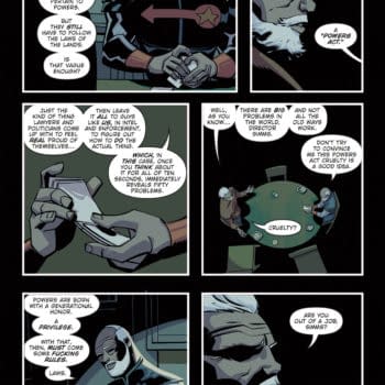 Interior preview page from POWERS 25 #6 JOSHUA REED COVER