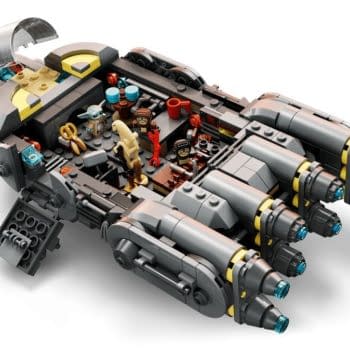 LEGO Debuts New The Mandalorian & Grogu Anzellan Starship Set