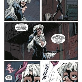 Interior preview page from BLACK CAT #7 ADAM HUGHES COVER