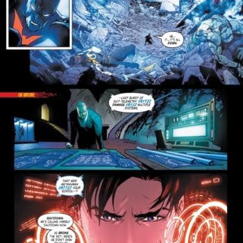 Interior preview page from Batman/Static: Beyond #3