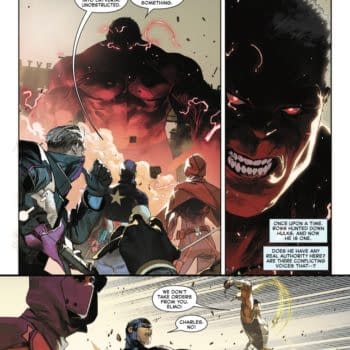 Interior preview page from CAPTAIN AMERICA #7 VALERIO SCHITI COVER