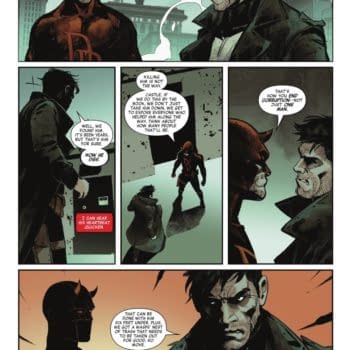 Interior preview page from DAREDEVIL/PUNISHER: THE DEVIL'S TRIGGER #5 SKAN COVER