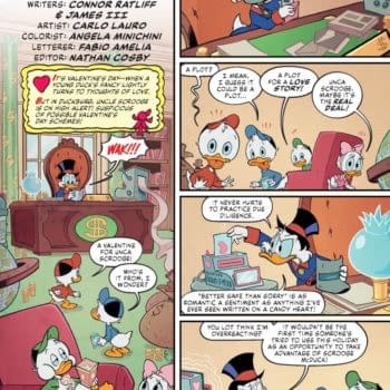 Interior preview page from DuckTales Valentine's Day Special 2026 #1