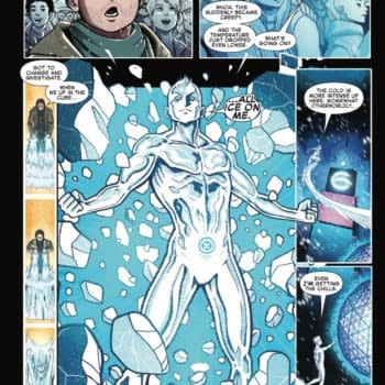 Interior preview page from ICEMAN: OMEGA #1 LUCIANO VECCHIO COVER