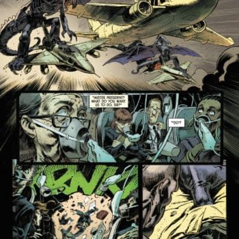 Interior preview page from INFERNAL HULK #4 NIC KLEIN COVER