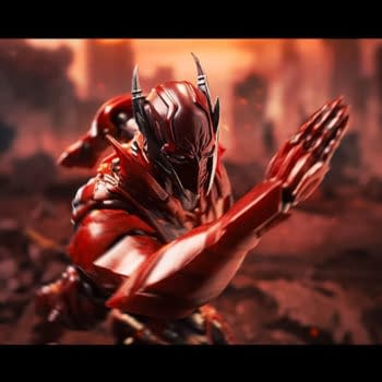 Queen Studios Debuts InArt DC Comics Batman: The Red Death Figure